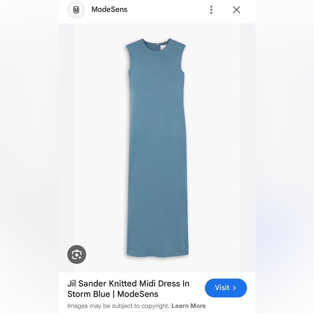 Jil Sander Knitted Midi Dress